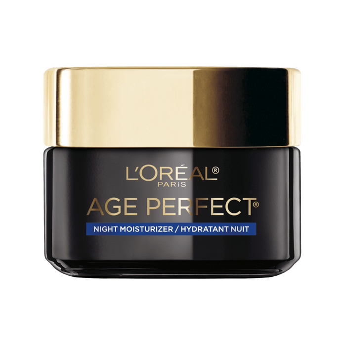 LOREAL PARIS Age Perfect Nourishing NIGHT Moisturizer كريم لوريال باريس الليلي تغذية وتجديد للبشرة الناضجة