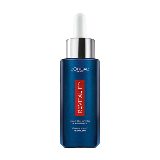 LOREAL PARIS Revitalift Derm Intensives Night Serum  سيروم ليلي مع 0.3% ريتينول نقي لتقليل التجاعيد من لوريال