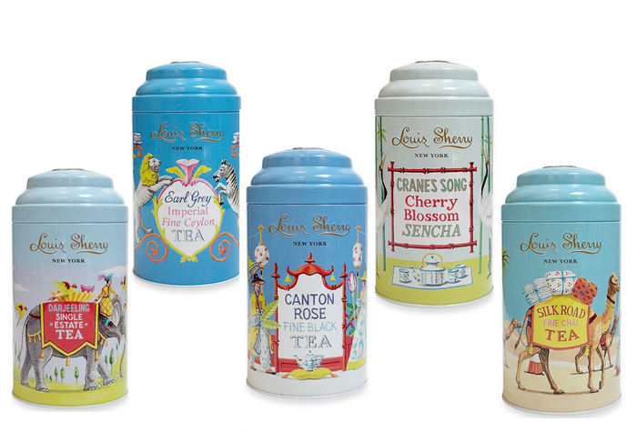 Louis Sherry Tea Tin