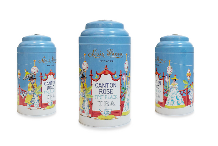 Louis Sherry Tea Tin