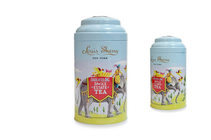 Louis Sherry Tea Tin