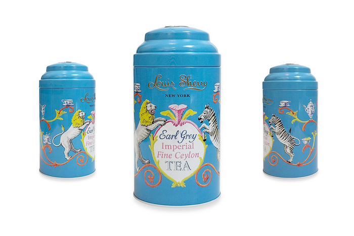 Louis Sherry Tea Tin