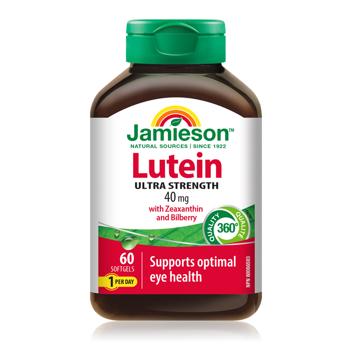 31000926 Jamieson Lutein with Zeaxanthin & Bilberry 40 mg, 60 ct 9164_MAIN