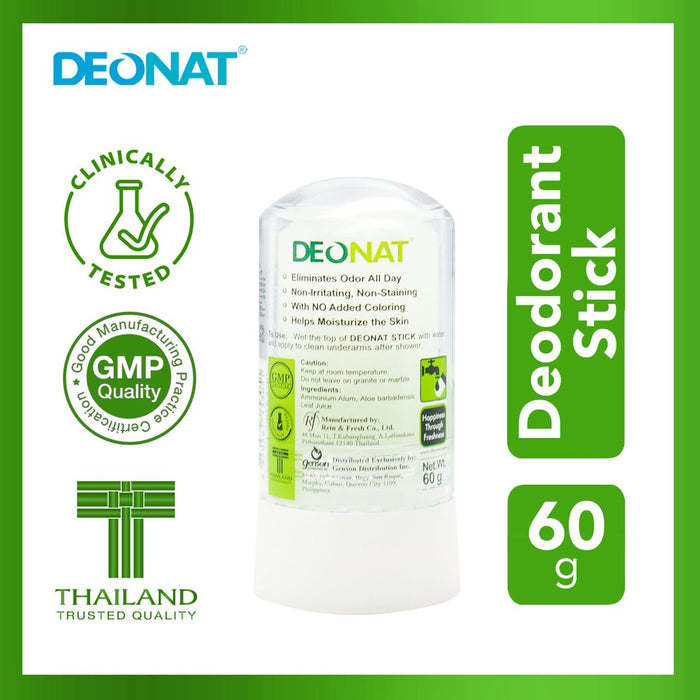 Luxe Organix DEONAT Aloe Mineral Deodorant Stick 60g