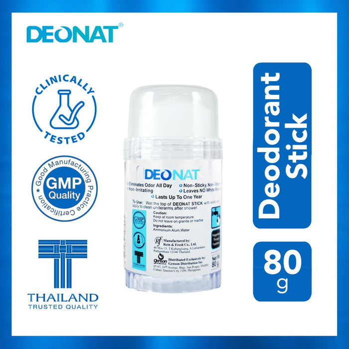 Luxe Organix DEONAT Natural Mineral Stick 80g