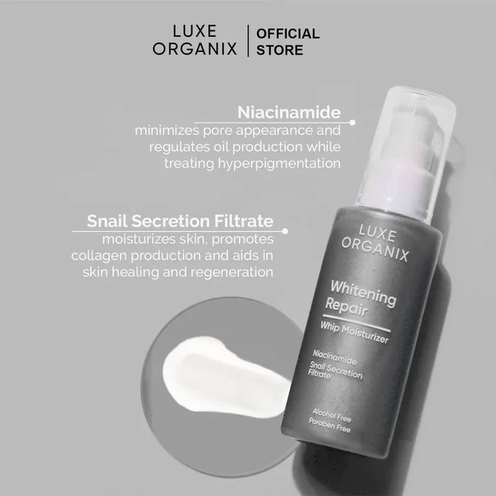 Luxe Organix Whitening Repair Whip Moisturizer 80ml