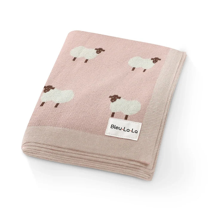 Luxury 100% Cotton Receiving Swaddle Blanket
