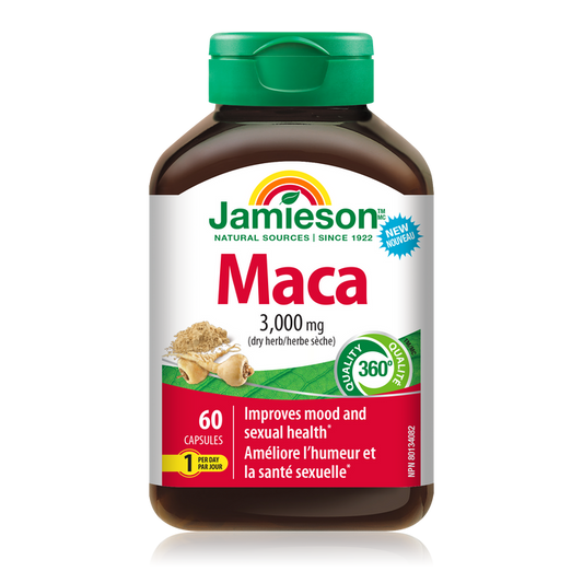 31002204 Jamieson Maca 60 Capsules 10183_R2074_Maca_3000mg_160cc_BTL_MAIN