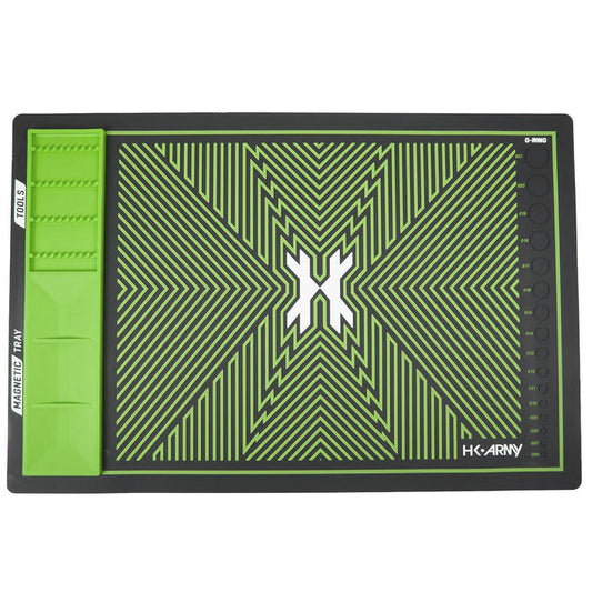 MagMat - Magnetic Tech Mat - Black/Neon Green