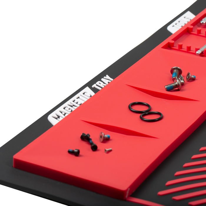 MagMat - Magnetic Tech Mat - Black/Red