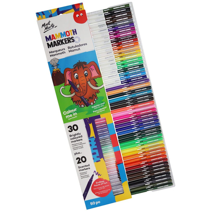 Mammoth Markers Set 50pc