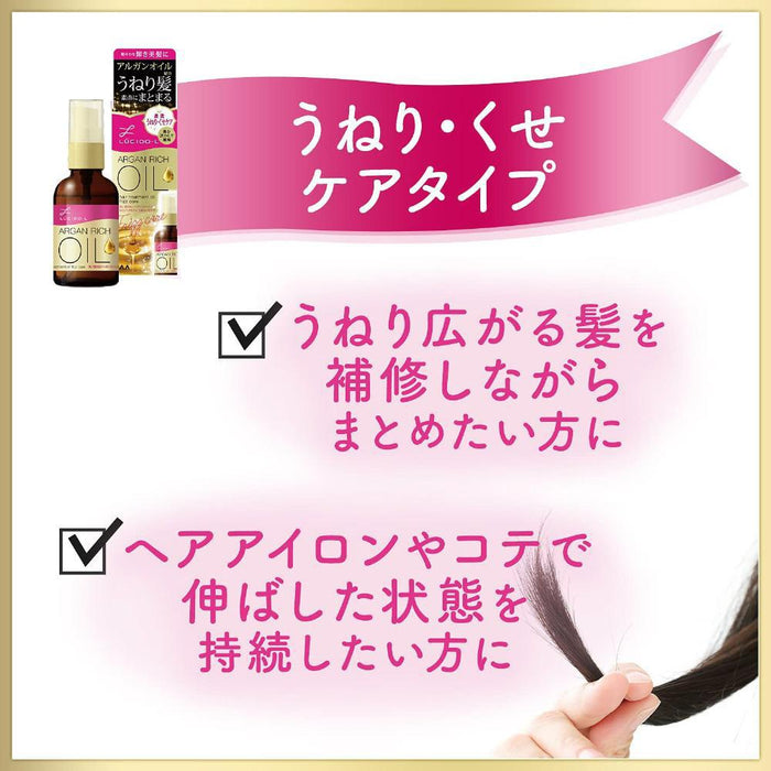 Mandom Lucido-L Hair Treatment Oil Frizz Caret 60 mL