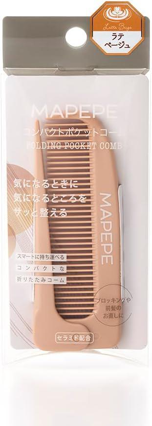 Mapepe Folding Pocket Comb Macaron
