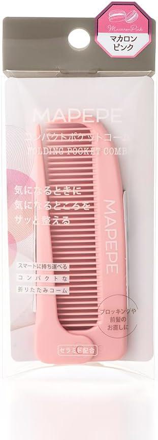 Mapepe Folding Pocket Comb Macaron