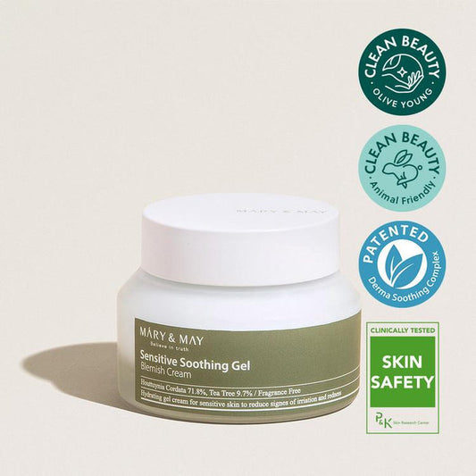 Mary&May Sensitive Soothing Gel Cream 70g - Komiko Beauty