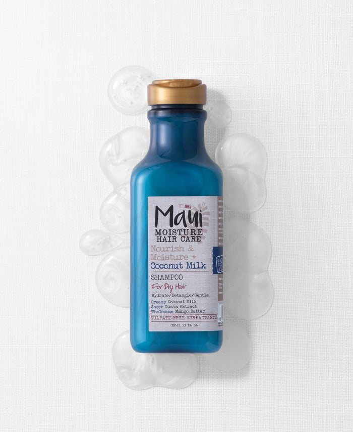 MAUI MOISTURE Nourish & Moisture + Coconut Milk Shampoo شامبو الشعر بحليب جوز الهند