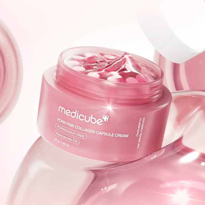 MEDICUBE pdrn pink collagen capsule cream