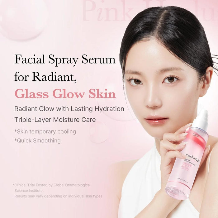 MEDICUBE PDRN PINK GLUTATHIONE SERUM MISTمست سيروم الكلوتاثيون من ميدكيوب