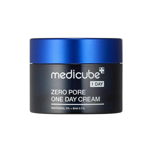 MEDICUBE Zero Pore One Day Cream Panthenol 5% + BHA 0.1% Niacinamide 2% كريم البشرة من ميديكيوب
