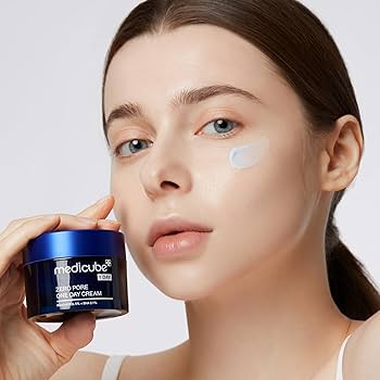 MEDICUBE Zero Pore One Day Cream Panthenol 5% + BHA 0.1% Niacinamide 2% كريم البشرة من ميديكيوب