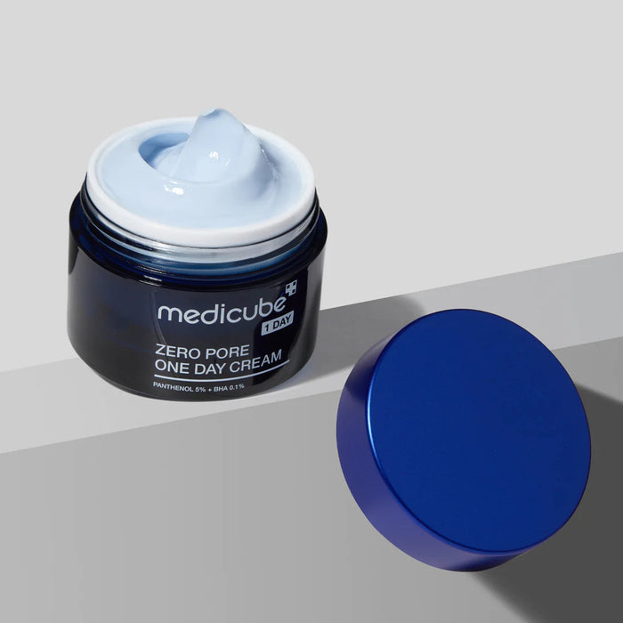 MEDICUBE Zero Pore One Day Cream Panthenol 5% + BHA 0.1% Niacinamide 2% كريم البشرة من ميديكيوب