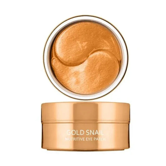 MEDIFLOWER Aronyx Gold Snail Nutritive Eye Patch شرائح العين بالحلزون والذهب من ارونيكس