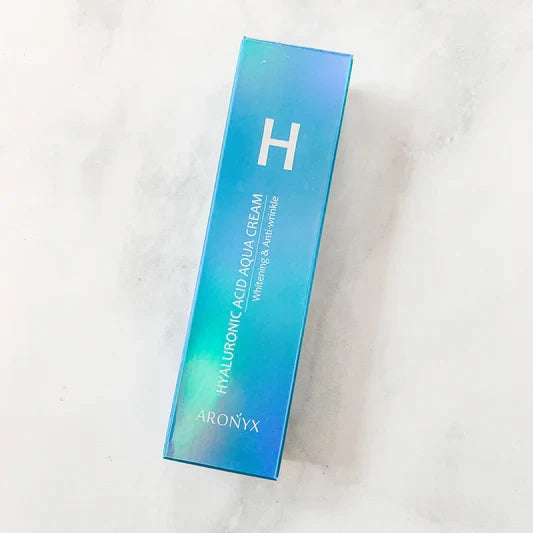 MEDIFLOWER Aronyx Hyaluronic Acid Aqua Cream Whitening & Anti-Wrinkle كريم الهايلرونك اسد للبشرة من ارونيكس