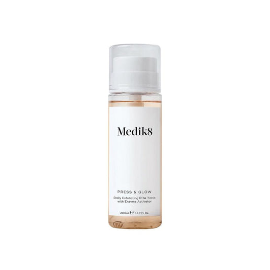 Medik8 Press & Glow Exfoliating Tonic 200ml