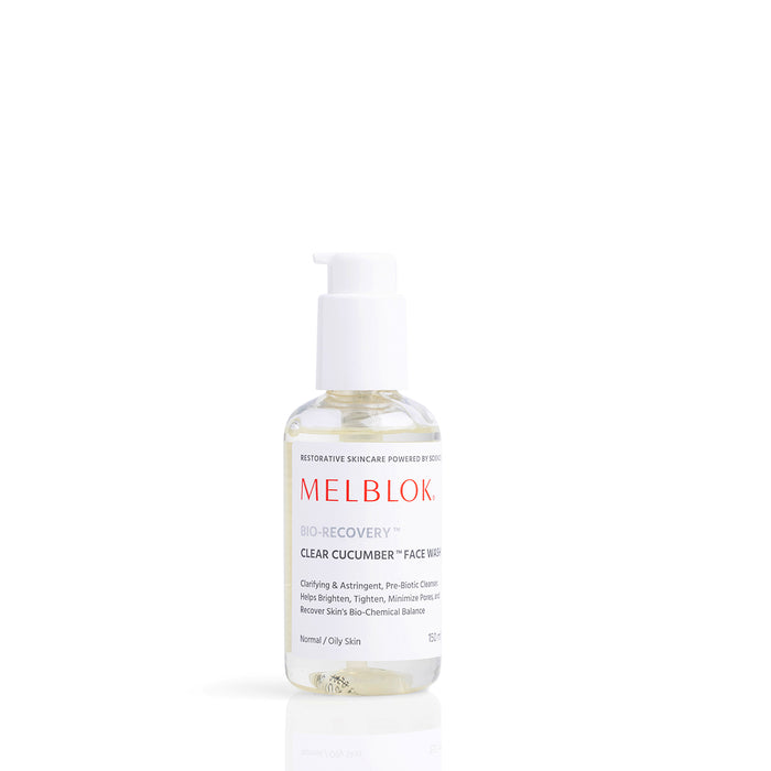 Melblok clear cucumber facewash