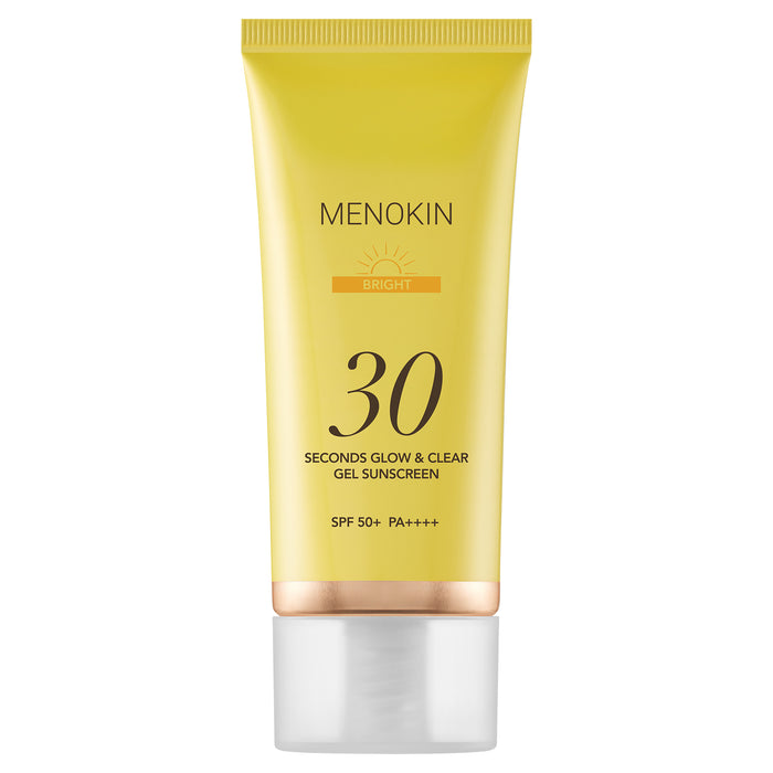 Menokin 30 Seconds Glow & Clear Gel Sunscreen | GlamTouch UK