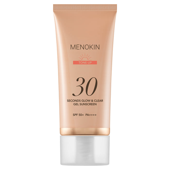 Menokin 30 Seconds Glow & Clear Gel Sunscreen | GlamTouch UK