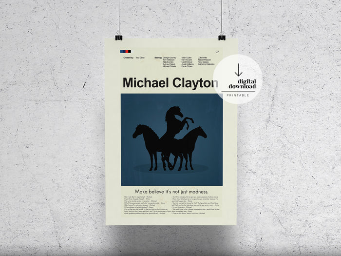 Michael Clayton | DIGITAL ARTWORK DOWNLOAD