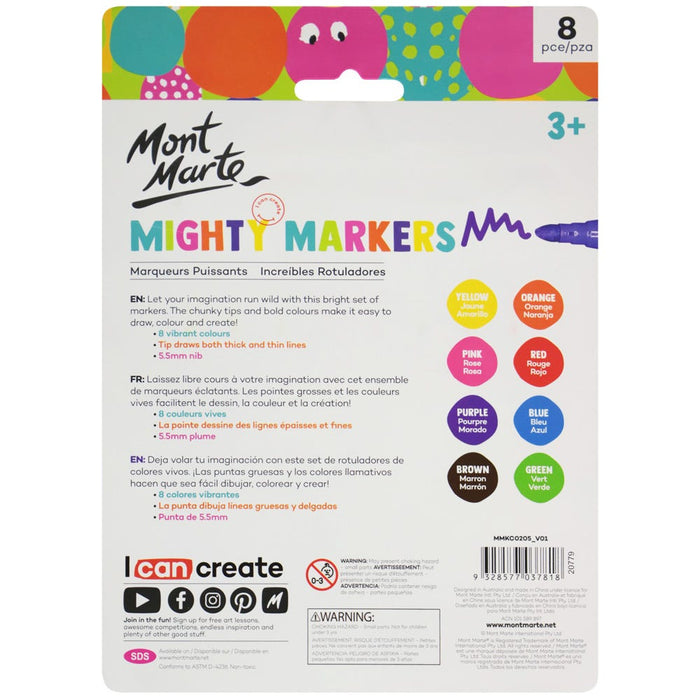 Mighty Markers 8pc