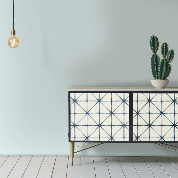 Modern Abstract Blue Peel & Stick Wallpaper - EonShoppee