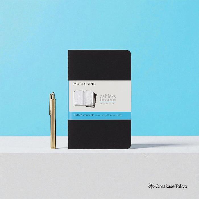 Moleskine Cahier Journal – Pocket Size Dotted Black