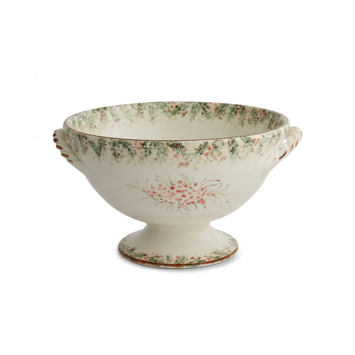 Natale Footed Bowl with Handles 6817