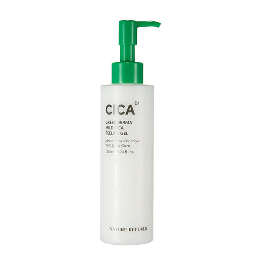 NATURE REPUBLIC green derma mild cica peeling gel جل التقشير بالسيكا من نيجر ريببلك