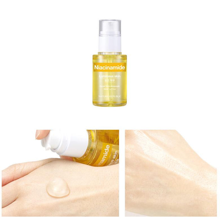 NATURE REPUBLIC Niacinamide Luminouse Skin Good Skin Ampoule سيروم لنضارة البشرة بالنياسينمايد