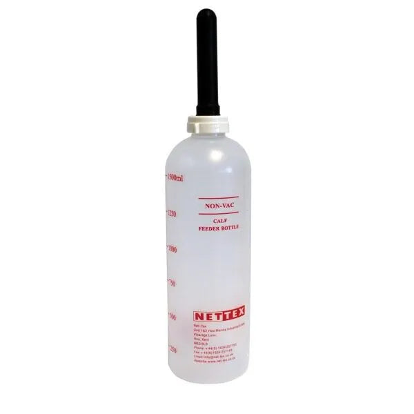 Nettex Calf Feeder Bottle Inc Teat 1.5ltr