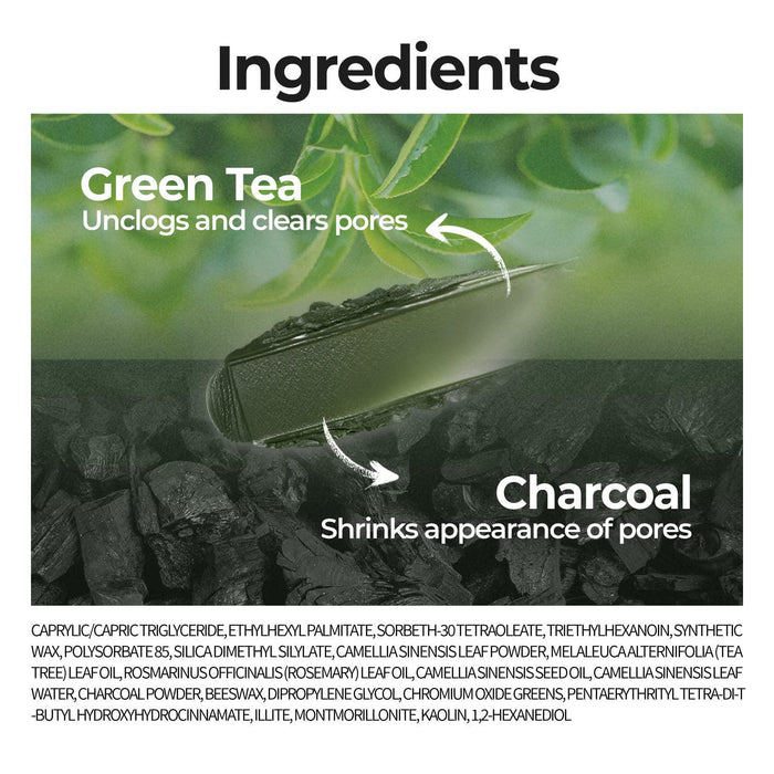 Numbuzin No.3 Cleansing Balm With Green Tea And Charcoal 85 g