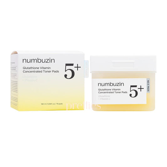 numbuzin No.5 Vitamin - Niacinamide Concentrated Pad 70pads - Pretties.com.hk