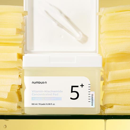 numbuzin No.5 Vitamin-Niacinamide Concentrated Pad 70pads