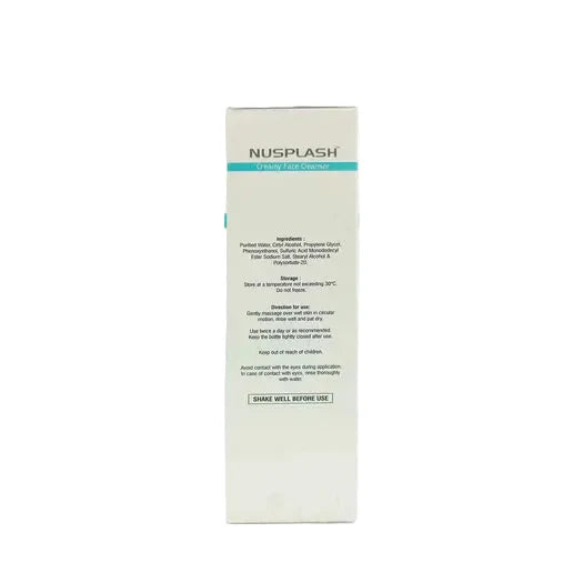 Nusplash Creamy Face Cleanser