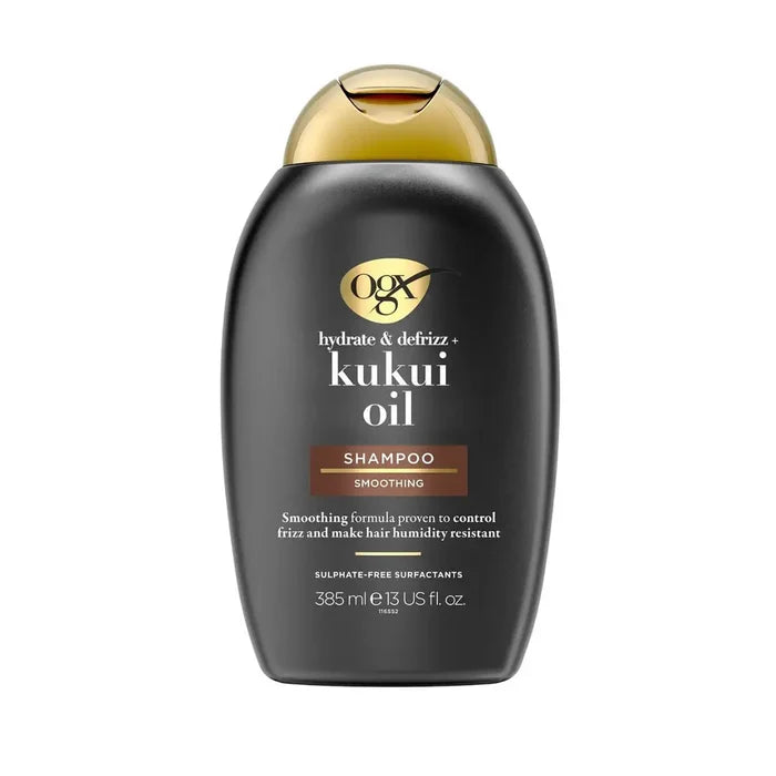 OGX Hydrate & Defrizz + Kukui Oil Shampoo - 385ml