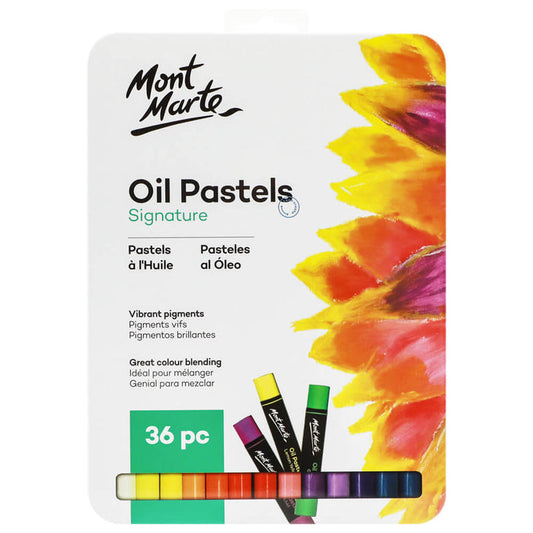 Oil Pastels in Tin Box Signature 36pc