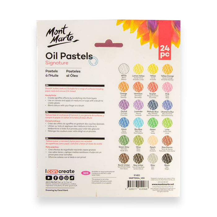 Oil Pastels Signature 24pc