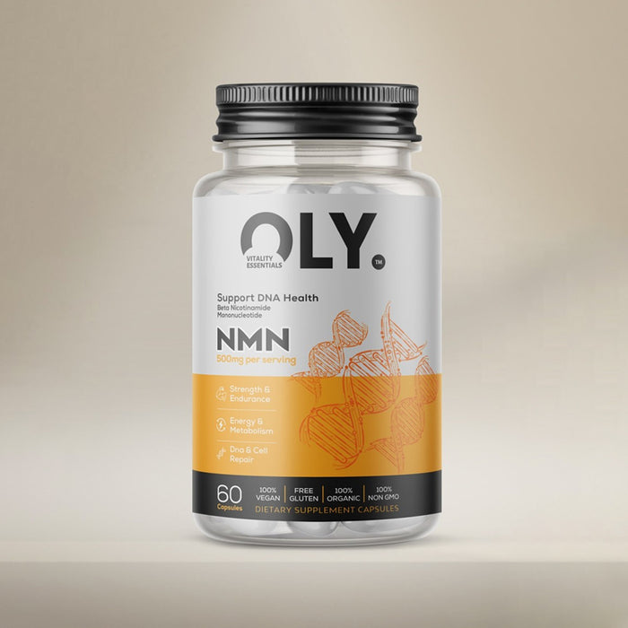OLY NMN 500mg – maisto papildas, 60 kapsulių