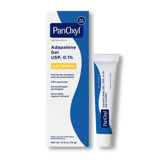 PanOxyl Adapalene Gel USP 0.1% Acne Treatment جل بانأوكسيل أدابالين 0.1% لعلاج حب الشباب