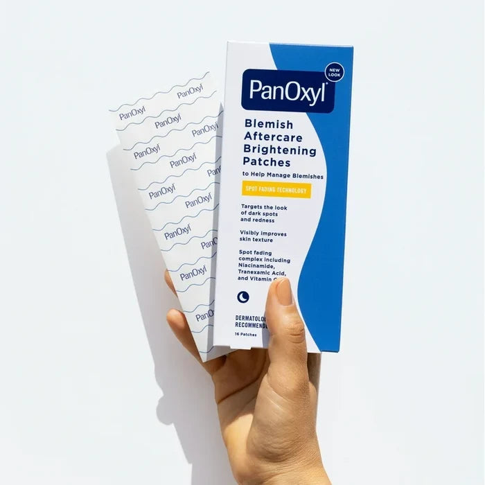 PanOxyl PM Blemish Aftercare Brightening 16 Patches لاصقات بانأوكسيل الليلية للعناية بالبثور