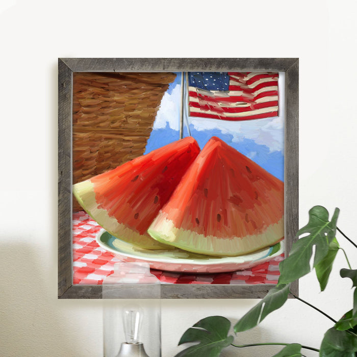 Patriotic Watermelon
